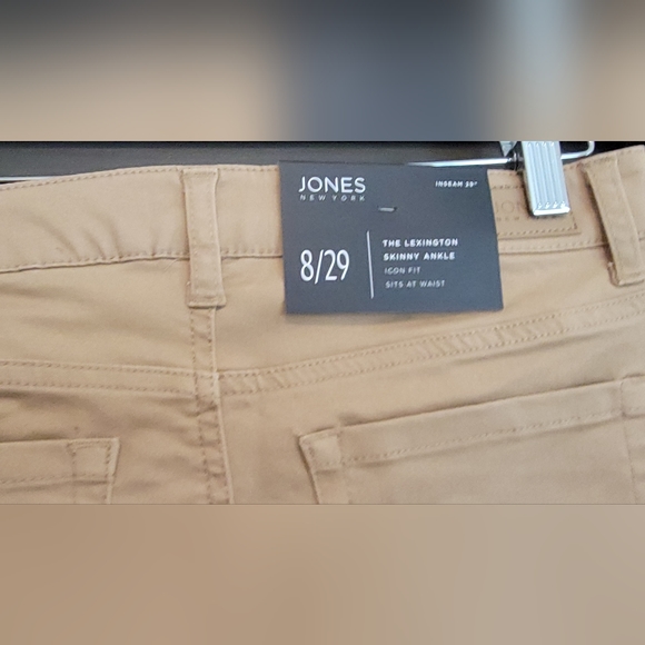 Jones New York Lexington Skinny Ankle pants, Size 8, NWT - Picture 4 of 8